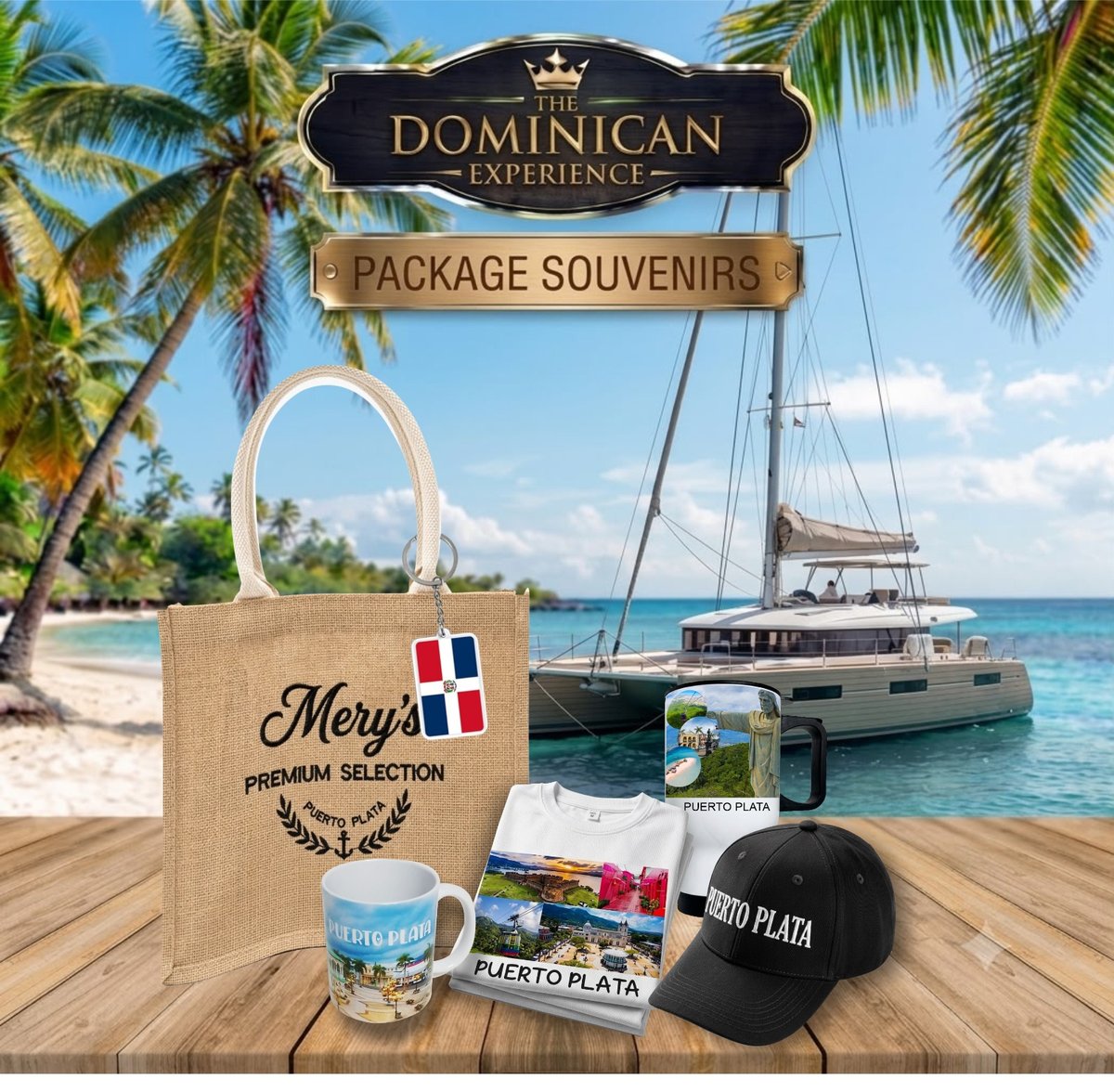 Souvenirs Package contents